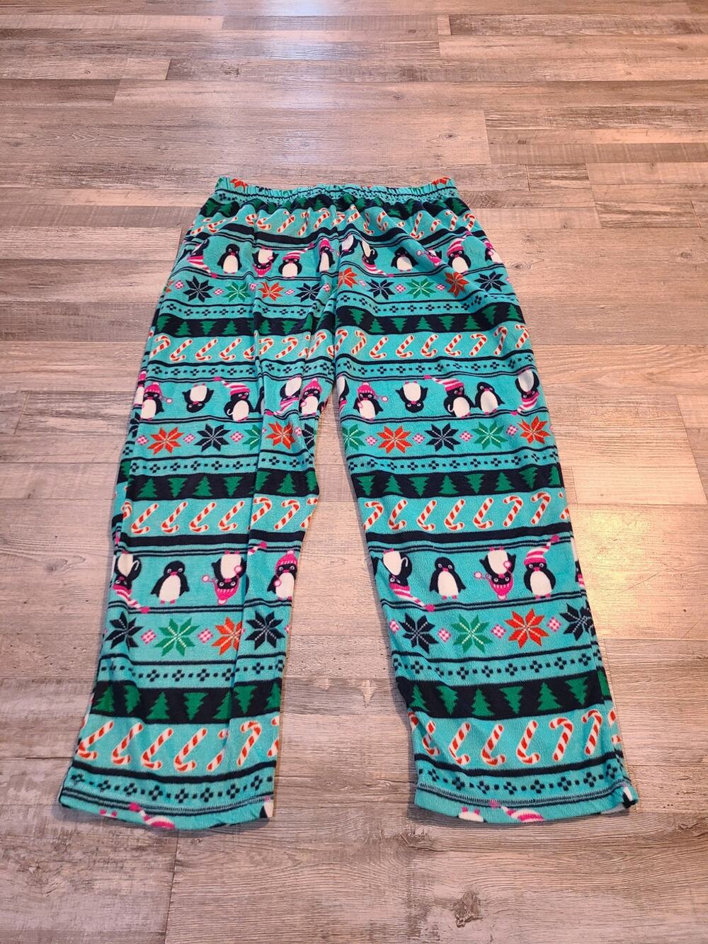 Sleep chic xl women's holiday Christmas fleece pajama bottoms